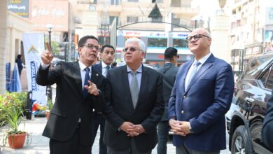 ويزر التعليم العالي ومحافظ القليوبية ورئيس جامعة بنها